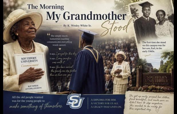 The Morning My Grandmother Stood