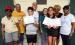 Pictured above holding certificates are Cypress Grove Montessori Academy student Devin Jenkins, who won 1st Place in the 2026 Tour of Restaurants T-Shirt design contest, and Gramercy Elementary student Paisley Aubert, who won 4th Place. The students were 