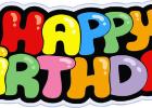 HAPPY BIRTHDAY
