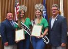 Council Recognizes Newly Crowned Beauty Queens