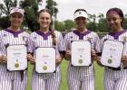 From left: Kailey Bourgeois, Allie Brady, Gracie Poché and Blair Ursin were named to the LHSAA’s Academic All-State Team. Lady Bulldogs Take Down Three-time Defending Champion To Win Softball Championship; Freshman Blair Clement Puts Up Performance Of A Lifetime
