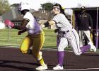 Lady Bulldog third baseman Kelsey Riley applies the tag to put Lady Wildcat baserunner Lyric Smith out during last Monday’s game played in Lutcher. Lady Bulldog third baseman Kelsey Riley applies the tag to put Lady Wildcat baserunner Lyric Smith out during last Monday’s game played in Lutcher.