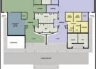 A look at the preliminary drawing of the proposed senior center. Council Receives Preliminary Plans For West Bank Buildings Amid Security Concerns