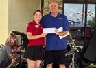 The Hymel family also made a $12,500 donation to the American Heart Association. Above is Dale Hymel, Jr. presenting a check to Heart Association representative Nicolle Psilos. The Hymel family also made a $12,500 donation to the American Heart Association. Above is Dale Hymel, Jr. presenting a check to Heart Association representative Nicolle Psilos.