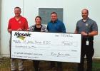 Mosaic Continues Hurricane Recovery Support; Donation To Help Parish During Future Disasters