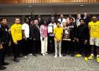 Members of the St. James Wildcat football team were honored by St. James Parish President Peter Dufresne and the Parish Council for their recent runner-up finish in the Division III (non-select) State Championship game played in the Caesar’s Superdome. Members of the St. James Wildcat football team were honored by St. James Parish President Peter Dufresne and the Parish Council for their recent runner-up finish in the Division III (non-select) State Championship game played in the Caesar’s Superdome.