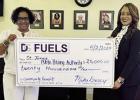 DG Fuels presented the St. James Public Housing Authority a $20,000 check as part of the Community Benefits Agreement approved by the St. James Parish Council. DG Fuels Issues Three Checks To Begin Fulfilling Promises Made In Community Benefits Agreement
