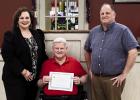 The Decor Shoppe founder L.J. St. Pierre, joined by his daughter Camella Landry and son Patrick St. Pierre. L.J. started the Decor Shoppe fifty-years ago and today the business is operated by his children.