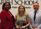 The St. James Parish School Board honored and recognized 2025 Principal of the Year Hollie Folse from Paulina Elementary.