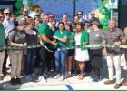 Nick and Jessica Riley cut the ribbon to officially open the Salad Station in Lutcher. The Rileys were joined by family, friends, elected officials, Salad Station representatives, and others for the special Grand Opening celebration held last Wednesday. Salad Station Owners Proud & Excited To Offer Customers A Healthier Food Choice