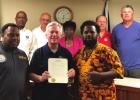 The Gramercy Mayor and Board of Aldermen unanimously adopted a Proclamation during its regular monthly meeting to commemorate the Juneteenth Celebration of 2021. June 19, 1866, also called Juneteenth, is the oldest celebration of the emancipation of Afric Chlorine Leak At Gramercy Water Plant Under Control; Officials Discuss Capital Improvement