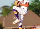 Lutcher Bulldog freshman pitcher Marshall Louque was utterly dominant last Friday in Game 1 of the best of three series against Kaplan. Louque threw 43 pitches and 38 were for strikes. He also launched a three-run homerun over the center field fence in Lu Bulldogs Advance To Quarterfinals With Wins Over Kaplan