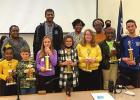 Superintendent Cancienne, Students Of The Year,