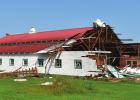 A barn in Paulina Ida Tears Through And Tears Up St. James Parish