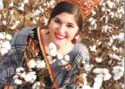 Miss Festival of the Bonfires XXIX Hailey Detillier in a Cotton field in Ville Platte, Louisiana.