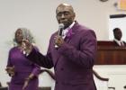 Rev. Dave V. Mays addresses the King David Baptist Church family for the first time as pastor during installation services held at the Lutcher-based church on March 7th. Rev. Dave V. Mays addresses the King David Baptist Church family for the first time as pastor during installation services held at the Lutcher-based church on March 7th.