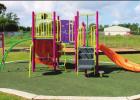 The new playground equipment installed at the District 4 Park. A ribbon cutting ceremony was held last Thursday to signify the recent improvements made to the park.. Parish President Updates Council On Recent Meetings To Discuss Backwater/Surge Protection