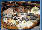 The narcotics, guns, money and paraphernalia seized during the Brent Louque, Jr., Troy Chabaud and Tad Brack, arrests. The narcotics, guns, money and paraphernalia seized during the Brent Louque, Jr., Troy Chabaud and Tad Brack, arrests.