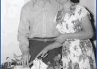 Johnny and Anne Harmon at their wedding reception. Johnny was most known for his work as a photographer, but he was a man of many talents as he made the wedding figurines seen in the above photo of he and his wife. Johnny and Anne Harmon at their wedding reception. Johnny was most known for his work as a photographer, but he was a man of many talents as he made the wedding figurines seen in the above photo of he and his wife.