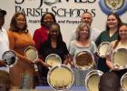 The St. James Parish School Board honored the 2025 Outstanding School Support Employees of the Year. They are (no particular order and not all in photo): Karen Johnson, C3; Laverne Armant, GES; John Cooper, MACE; Adrienne Gardner, PES; Jalyn Thomas, SWES;