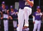 CLUTCH! Senior pitcher Jordan Bailey came in the game in the top of the seventh with runners on first and second and no outs. The right-hander was able get three straight outs to win the State Championship. Photo by Tony Schexnayder Champions!