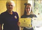 Lutcher High School Senior, Carley Boudreaux. 2020 Catholic Daughters Scholarship Winners