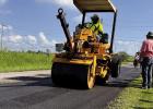 Once laid, BioChar asphalt only requires three passes with a roller and 24 hours to fully cure. Parish Once Again Selected As Test Site For New Road Surface Product