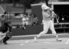 Lutcher’s Kai Brown puts a ball in play last weekend against Franklin Parish. Brown, who is a true utility player for the team, ended the series 4 of 7 with four RBI and one walk. Photo by Tony Schexnayder Bulldogs Dominate Franklin Parish; No. 8 Seed Lakeshore Comes To Town For Quarterfinal Series