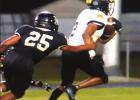 St. James Wildcat junior running back Daniel Jupiter rushed for a season-high 161-yards and scored a career high three-TDs in last week’s 49-13 win over Berwick. Photo by Oliver Hooker Jupiter, Wildcats Roar Past Berwick