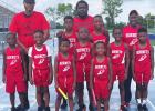 Pictured: First Row (right to left), Kamryn Banks and Kaysen Turner. Second Row (right to left), Kyrie McGuffery, Jason Ray, Elijah McKinley, James Thompson, Jr. and Parker Causey. Third Row (right to left), Coach James Thompson, Sr., Louis McKinley, Coac Local ‘Elite Athletes’ Headed To The Junior Olympics
