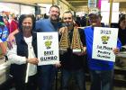 The Chicken & Andouille gumbo sponsored by Nobile’s Restaurant was awarded the Best Gumbo award of the 34th Annual Festival of the Bonfires. The Nobile’s cooking team was comprised of the mother/grandson duo of Jackie & Dustin Montelius, Steve 34th Annual Bonfire Festival Is In The