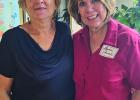 Jeanne Bourgeois and Linda Roussel (right).