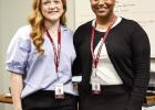 Pictured left to right: Alexis Lyons and Addyson Broden; Operations Interns.