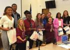 Superintendent Cancienne, Students Of The Year,