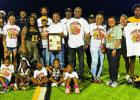 St. James High School retired former Lady Wildcat basketball legend Brandi Jeffery’s jersey was retired last Friday at halftime. While at St. James, Jeffery (pictured above with her family) was named a Parade High School All-American in 2011; the Gatora