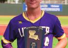 Your MVP Brock Louque. Louque had all five RBIs and four of the five came on a Grand Slam hit in the top of the third. Louque, who plays right field, also threw out a runner at home plate to save a run. What a game! Photo by Tony Schexnayder Champions!