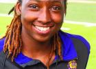 Lutcher track star Cierra Cammon dominated the Regional Track Meet and will now compete in the State Meet. She was named Girls Region III-4A field MVP and the Girls Region III-4A overall MVP. Photo by Oliver Hooker Lutcher track star Cierra Cammon dominated the Regional Track Meet and will now compete in the State Meet. She was named Girls Region III-4A field MVP and the Girls Region III-4A overall MVP. Photo by Oliver Hooker