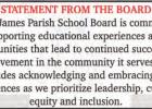 To coincide with schools reopening, the St. James Parish School District released the above statement, which was formed during the Board’s recent retreat, and asked that we publish it. As Schools Prepare To Reopen, Local And State COVID Numbers Show Signs Of Trending In The Right Direction