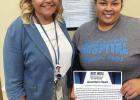 MaryEllen Pratt, CEO and Quani-Leka Reed, Medical Assistant SJPH Employee Of The Quarter
