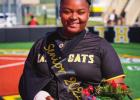 Pictured above is senior first baseman Paris Harry being honored at Senior Day. Harry was a steady force for the Lady Wildcats and she was named to the 9-3A First Team All-District Team. Photo by Oliver Hooker Several Bulldogs And Wildcats Named To All-District Softball Team