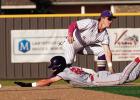 Lutcher Bulldog second baseman Brock Louque applies the tag and gets a Franklin Parish baserunner out. Prior to last weekend, the Franklin Parish base runner was a perfect 46-of 46 stealing bases and Bulldog catcher Caleb Hastings threw him out twice. Pho Bulldogs Dominate Franklin Parish; No. 8 Seed Lakeshore Comes To Town For Quarterfinal Series