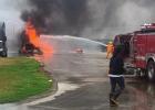 Big Scare In Vacherie As Tanker Truck Catches Fire In Wag-A-Pack Parking Lot