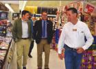 District 4 St. James Parish Councilman Mason Bland and St. James Parish Clerk of Court Shane LeBlanc receive a tour of the new and improved Winn-Dixie from Regional Manager Joey Medina. The renovations are geared to spruce up the store and make the overal Winn-Dixie Officially Opens Newly Remodeled And Redesigned Store