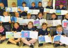 Top left to right: Layla Trepagnier, Gabe Louque, Gerald Powell, Corbyn Luminais, Lawson Entremont, Isaac Coles and Ethan Foret. Middle: Jules Folse, Myla St. Pierre, Jace Stein, Gia Louque, Ross Louque and Brock Louque. Bottom: Ella Volion, Averi Fisher, SPC 3rd Grade News