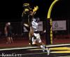 A St. James Wildcat receiver leaps to catch a touchdown pass against West St. John. The Wildcats dominated and shut out the Rams 53-0 to improve to 2-0 on the season. Photo by Oliver Hooker