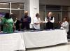The St. James Parish Democratic Party Executive Committee (DPEC) sponsored a candidate forum last week and pictured above are several candidates seeking election to the St. James Parish School Board. From left are Tori Bazile (School Board, District 6), B